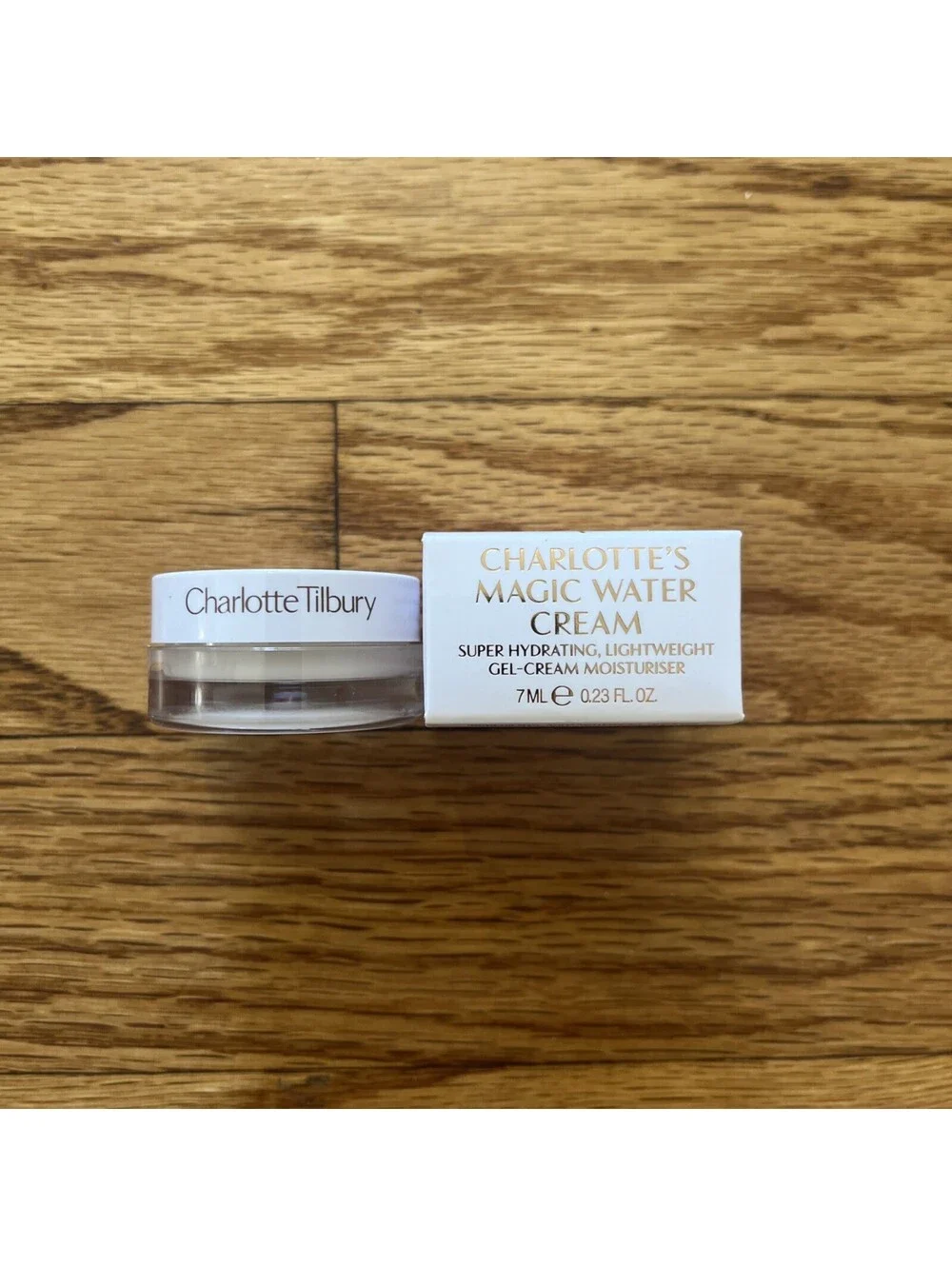 Charlotte Tilbury Charlotte's Magic Water Cream Travel Size 7 ml / .23 oz NIB